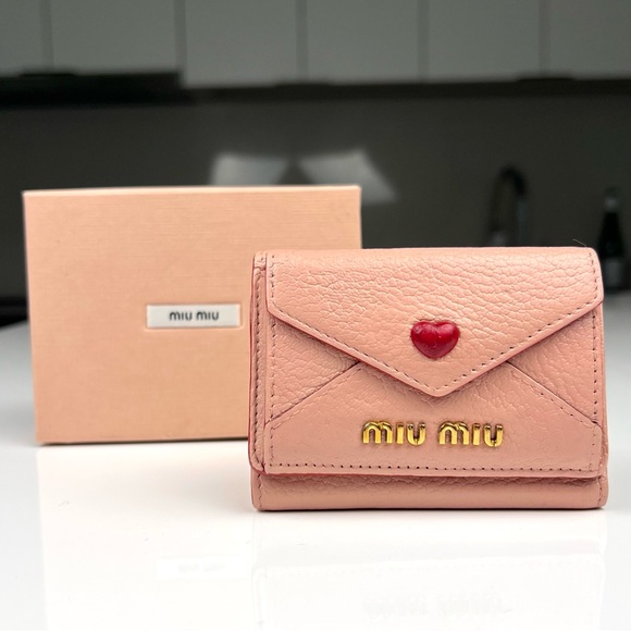 Miu Miu Handbags - Miu Miu Compact Wallet With Box